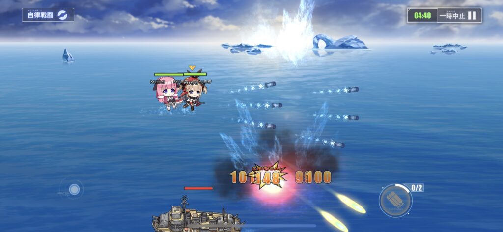 アズールレーン（アズレン）のバトル